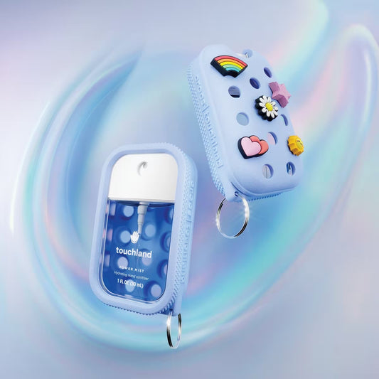 Crocs x Touchland Hand Sanitizer Case - Cloudwave Blue | Limited Edition