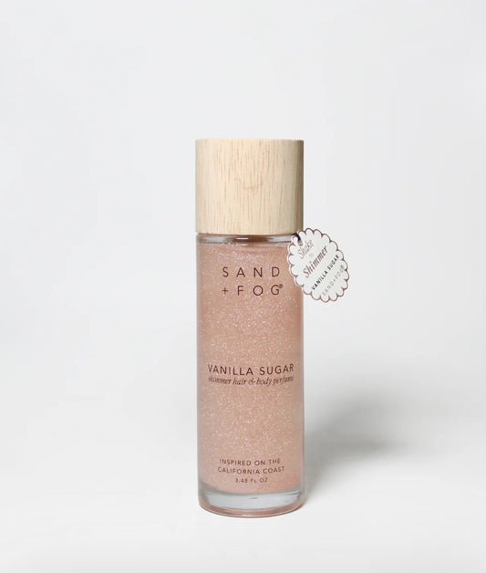 Sand & Fog – Vanilla Sugar Shimmer Hair & Body Perfume (106ml)