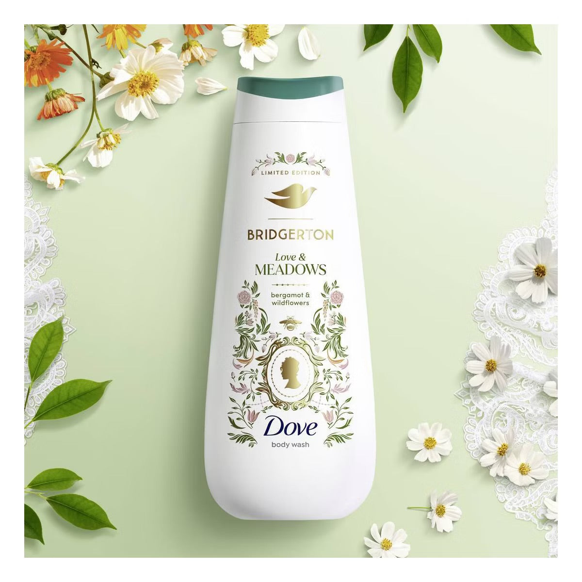 Dove x Bridgerton — Love & Meadows Limited Edition Body Wash (20 oz)