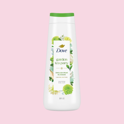 Dove Garden Tea Party Body Wash – English Pear Blossom (Limited Edition)