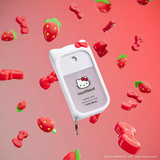 Touchland x Hello Kitty® Power Mist + Mist Case – Berry Bliss | Limited Edition | 30ml