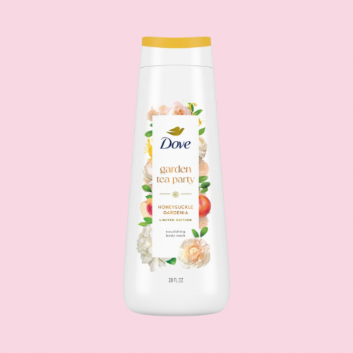 Dove Garden Tea Party Body Wash – Honeysuckle Gardenia (Limited Edition)