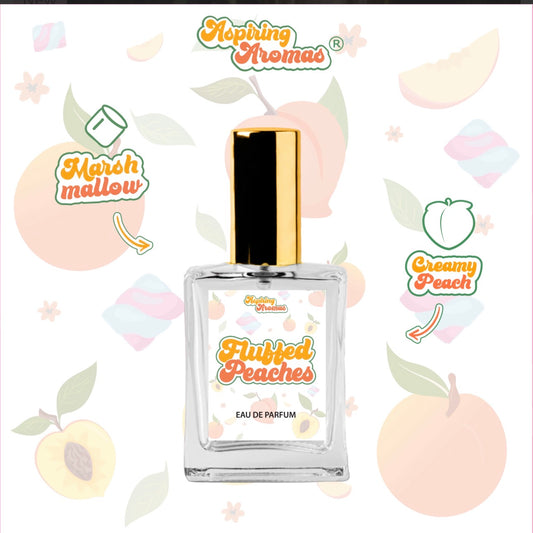 Aspiring Aromas – Fluffed Peaches Eau de Parfum