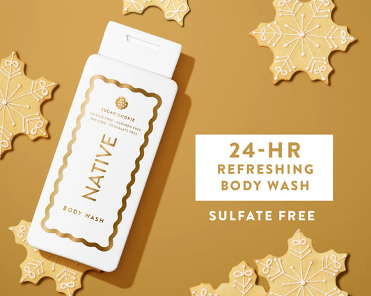 Native Body Wash – Sugar Cookie (18 fl oz)