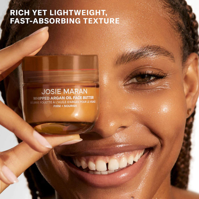 Josie Maran – Whipped Argan Oil Firming + Hydrating Face Butter