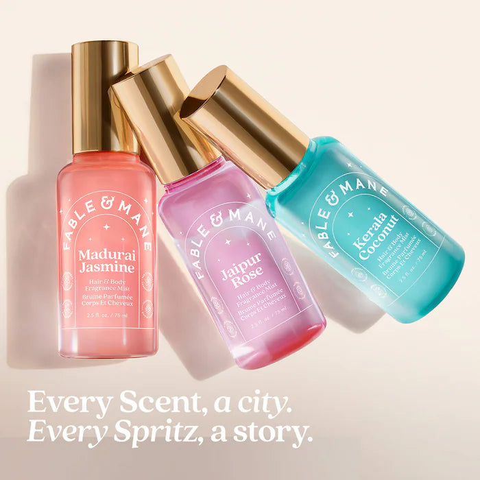 Fable & Mane – Hair & Body Mist Collection 75ml