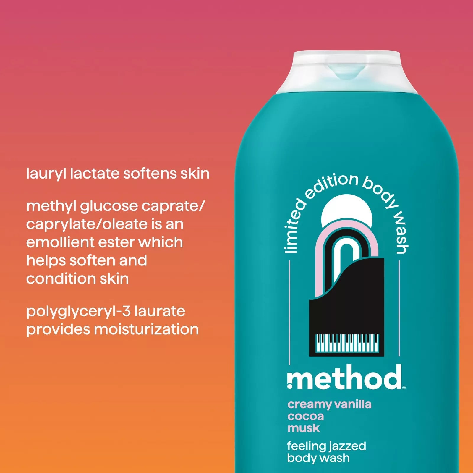 Method Limited Edition Body Wash – Feeling Jazzed (18 oz) – The Beauty Gap