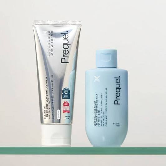 Prequel Skincare Essentials Gift Set – 2-Piece Travel Duo