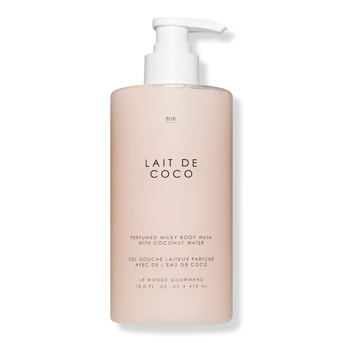 Le Monde Gourmand – Lait de Coco Perfumed Milky Body Wash (10 fl. oz.)