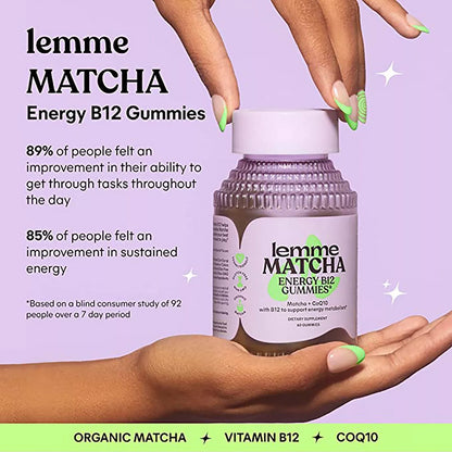 Lemme Matcha – Superfood Energy Gummies (60ct)