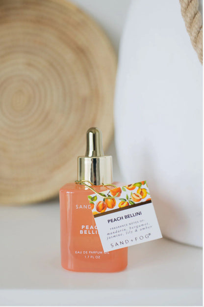 Sand + Fog Peach Bellini Perfume Oil (50ml Dropper)