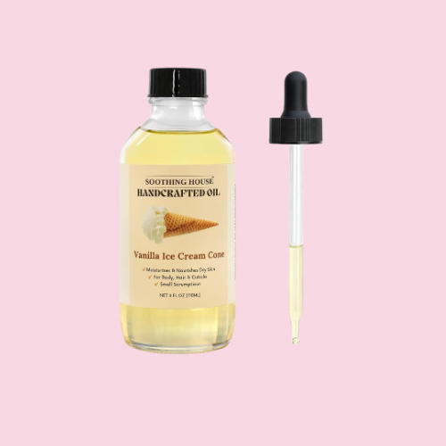 Soothing House Vanilla Ice Cream Cone Body Oil – 4 fl oz