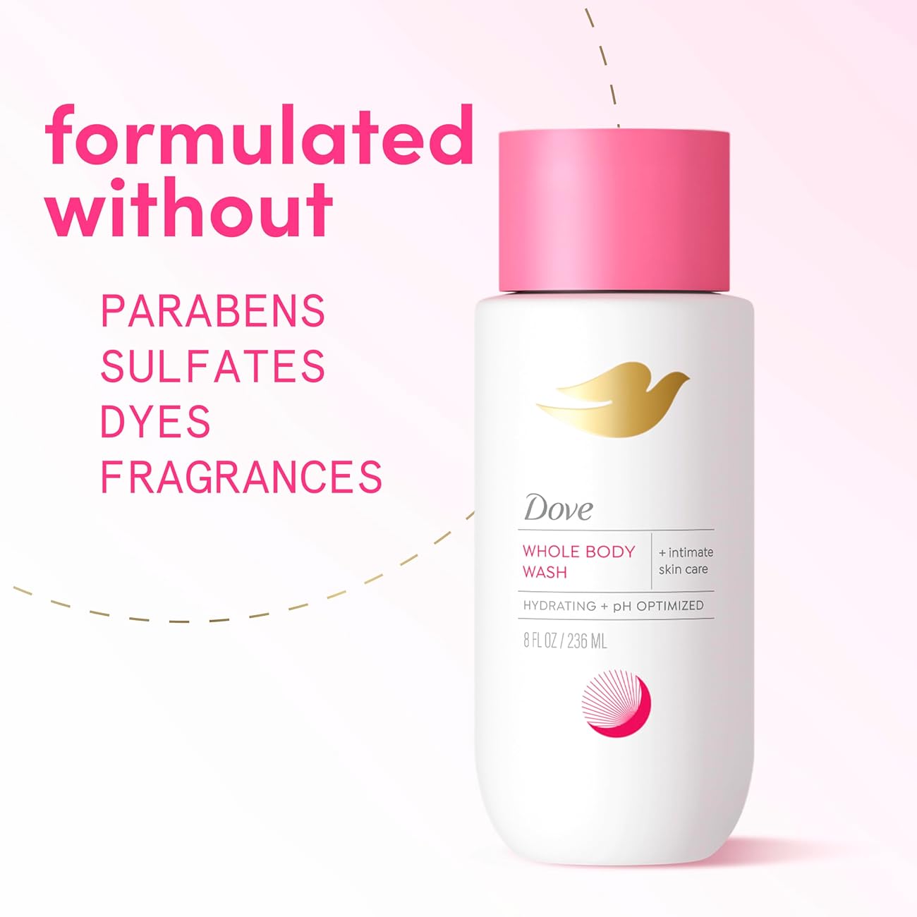 Dove Whole Body Intimate Wash (8 oz)