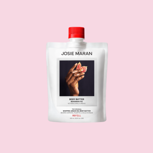Josie Maran – Bohemian Fig Whipped Argan Oil Body Butter Refill (13.5 fl oz)