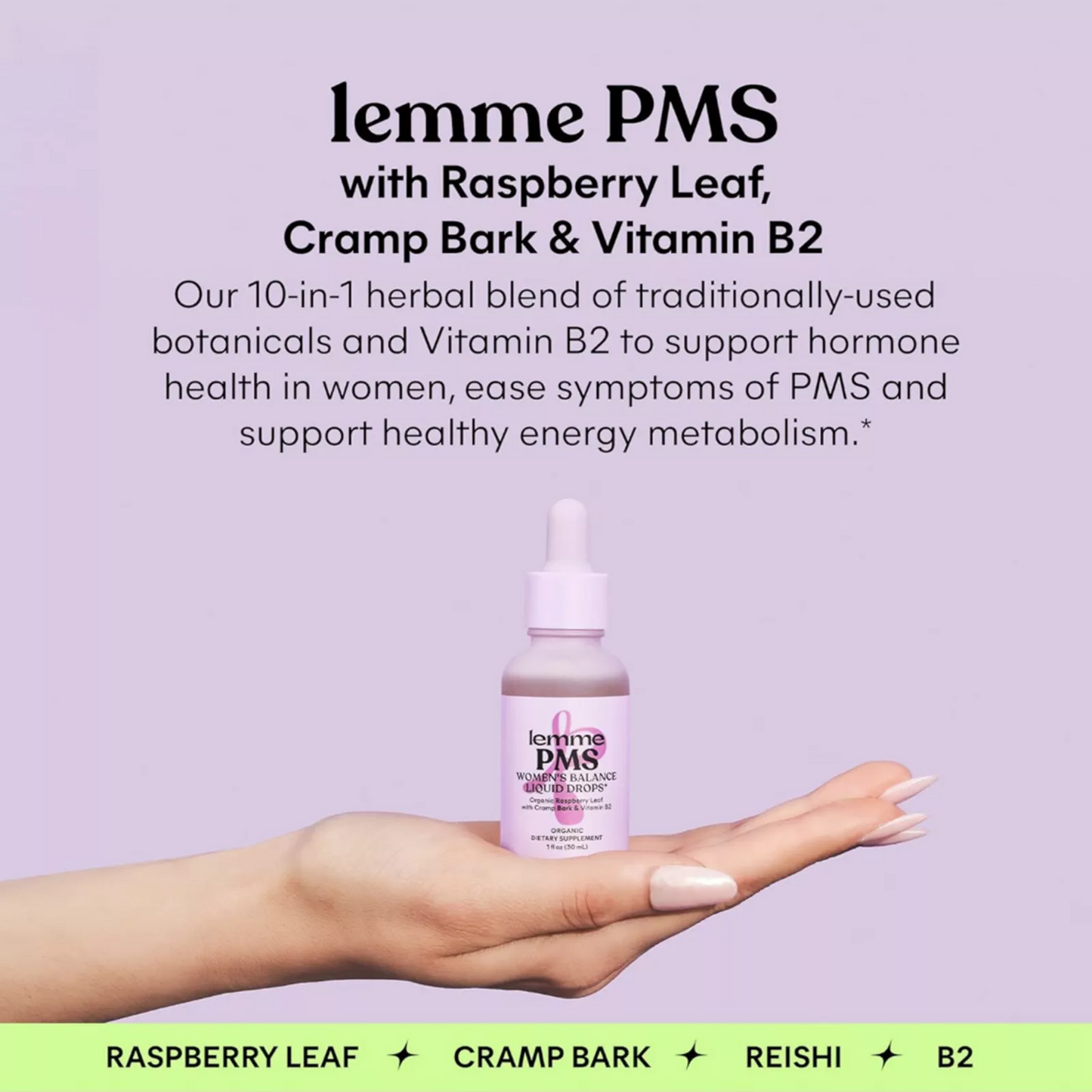 Lemme PMS – Hormone Balance Liquid Drops (1 fl oz)