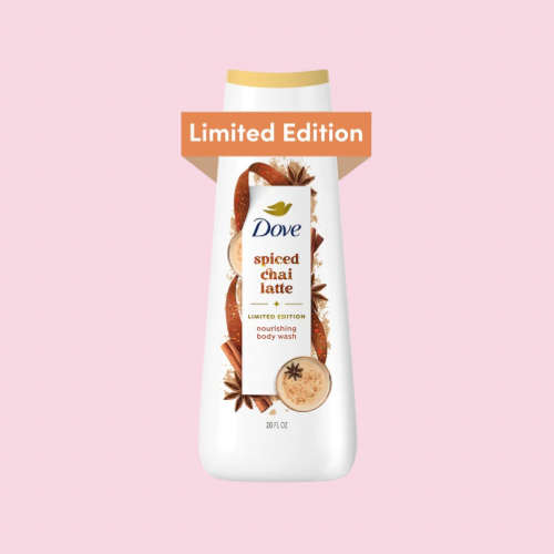 DOVE – Limited Edition Holiday Treats Body Wash (Spiced Chai Latte, 20 oz)