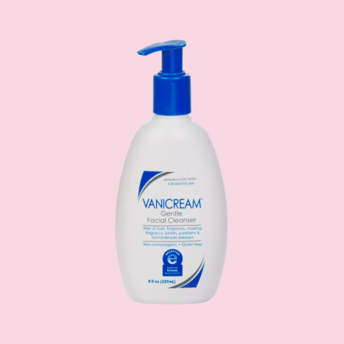Vanicream – Gentle Facial Cleanser for Sensitive Skin (8 oz)
