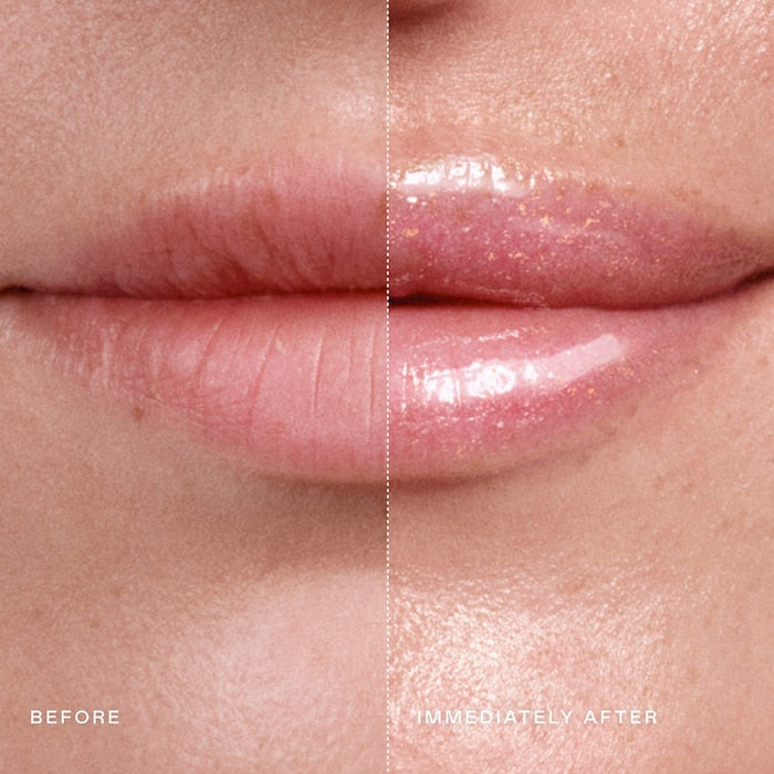 EADEM – Le Chouchou Exfoliating + Softening Peptide Lip Balm - Château Rose - Cool, vintage rose with a golden-champagne pearl finish | Lemon Meringue Pie Scent