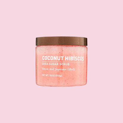 Shea Sugar Scrub – Coconut Hibiscus