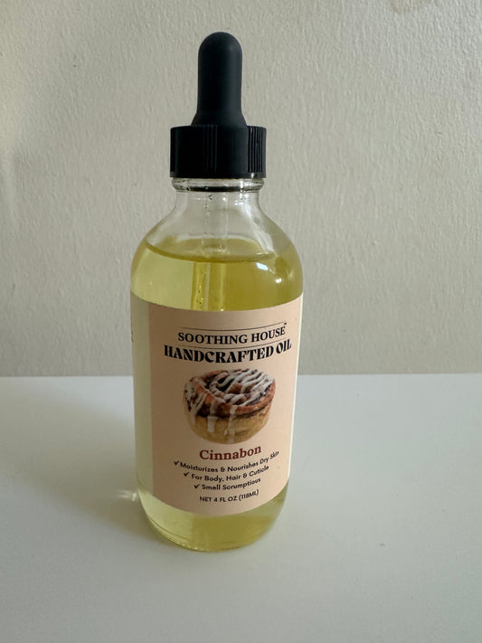 Preloved soothing house cinnamon bun oil