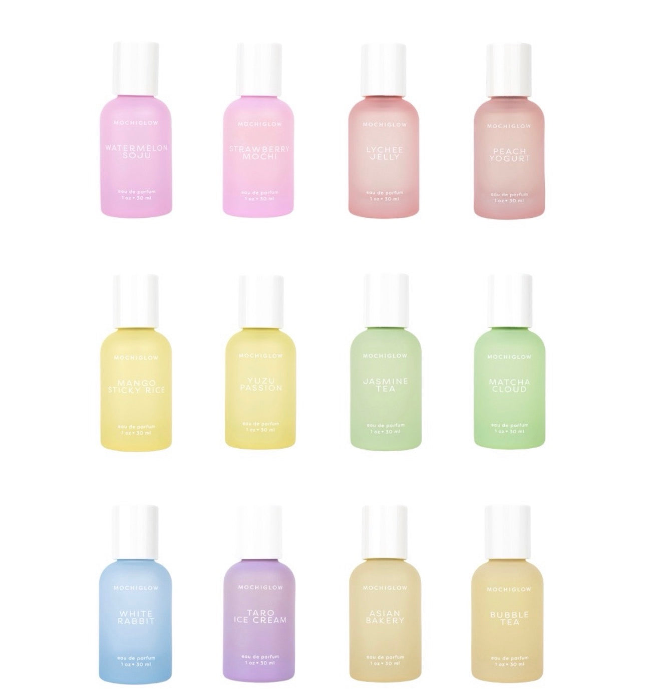MOCHIGLOW – 30ml Perfume Collection