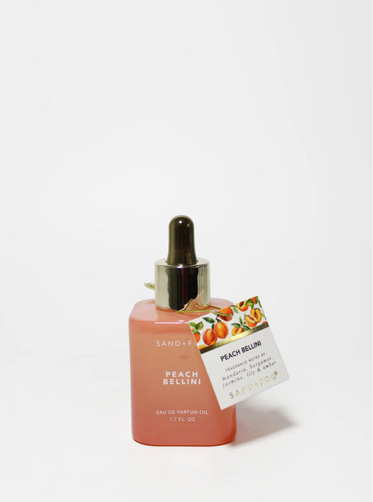 Sand + Fog Peach Bellini Perfume Oil (50ml Dropper)
