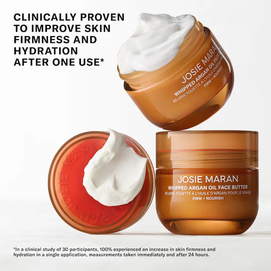 Josie Maran – Whipped Argan Oil Firming + Hydrating Face Butter