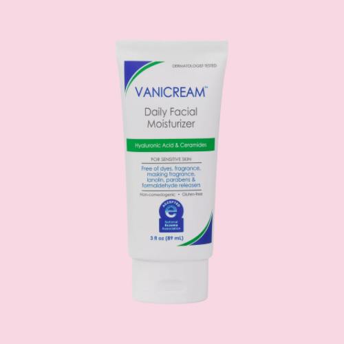Vanicream – Daily Facial Moisturizer with Hyaluronic Acid & Ceramides (3 oz)