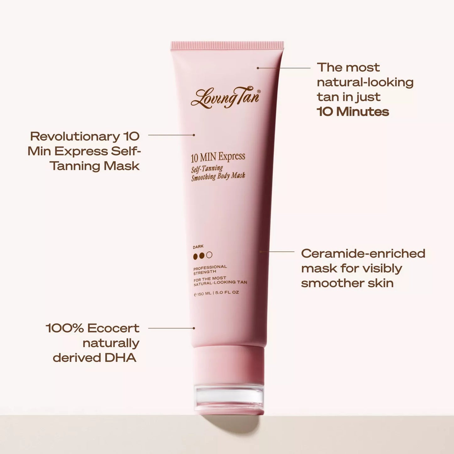 Loving Tan - 10 Min Express Self-Tanning Smoothing Body Mask