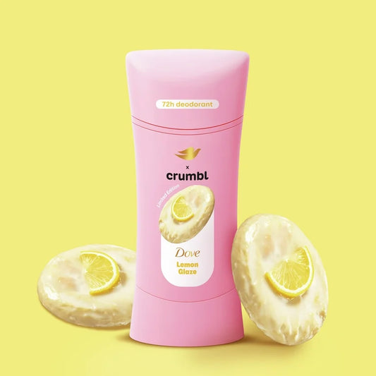 Dove x Crumbl Deodorant Stick – Lemon Glaze