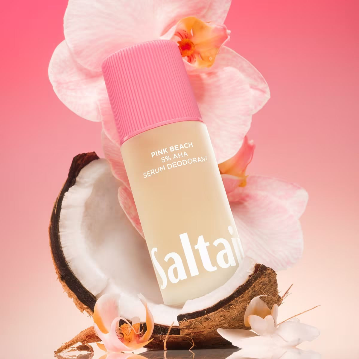 Saltair – 5% AHA Serum Deodorant (Pink Beach, 75 ml)