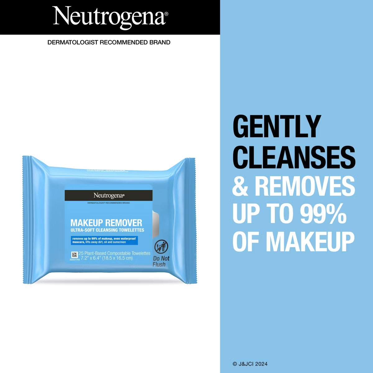 Individually Wrapped Makeup Remover Cleansing Wipes