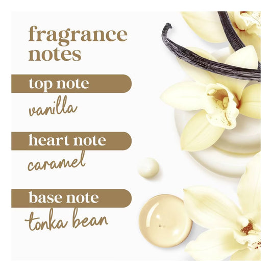 DOVE – Indulge 24-Hour Lotion-Soft Skin Body Wash (Warm Vanilla & Sweet Cream, 20 oz)