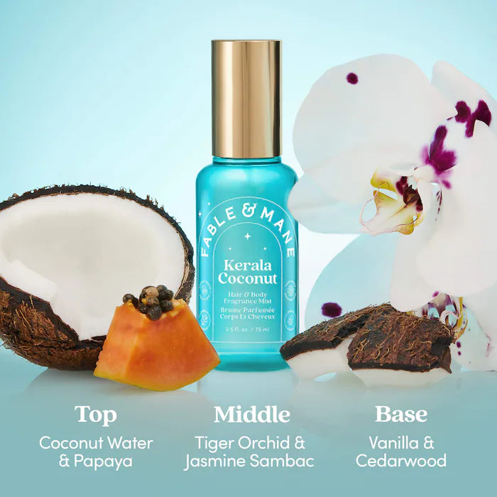 Fable & Mane – Hair & Body Mist Collection 75ml