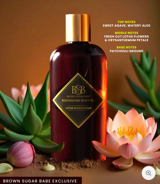 Brown Sugar Babe – Lotus Flower Bomb (2 oz & 4 oz)