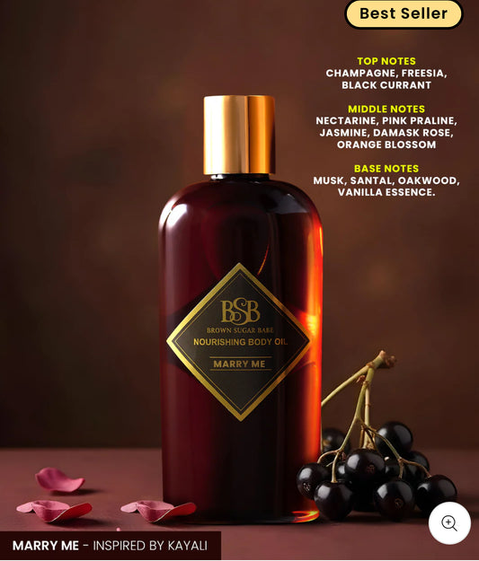 Brown Sugar Babe – Marry Me (Inspired by Kay Ali Wedding Silk Santal, 2 oz / 4 oz)