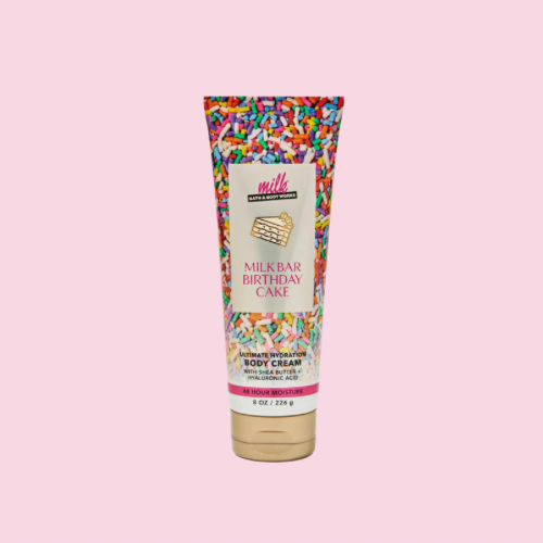 Bath & Body Works x Milk Bar Birthday Cake Ultimate Hydration Body Cream (8 oz)