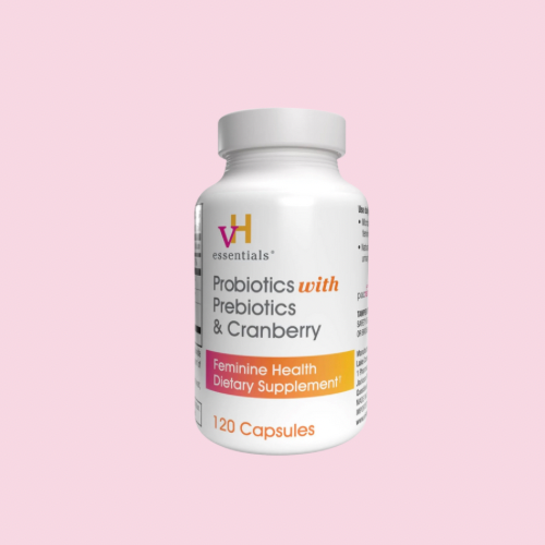 vH Essentials – Women’s Probiotics with Prebiotics, Cranberry & Vitamin C