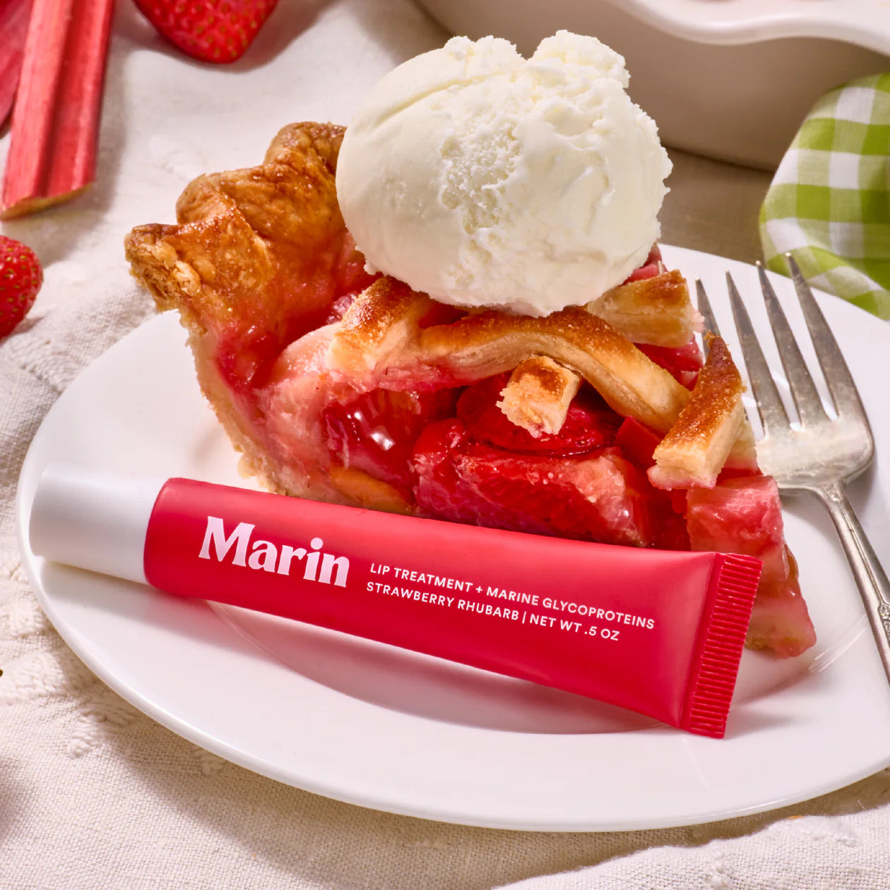 Marin Lip Treatment – Strawberry Rhubarb (10g)
