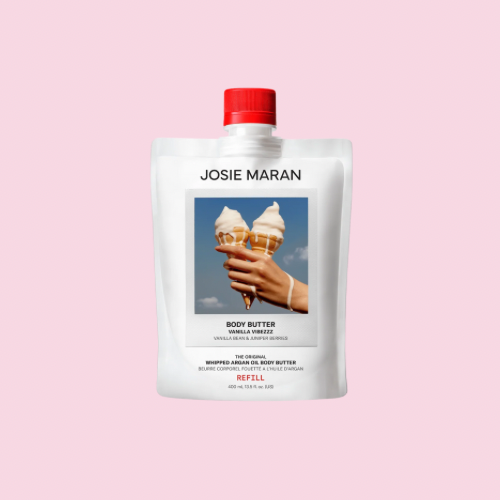 Josie Maran – Vanilla Vibezzz Whipped Argan Oil Body Butter Refill (13.5 fl oz)