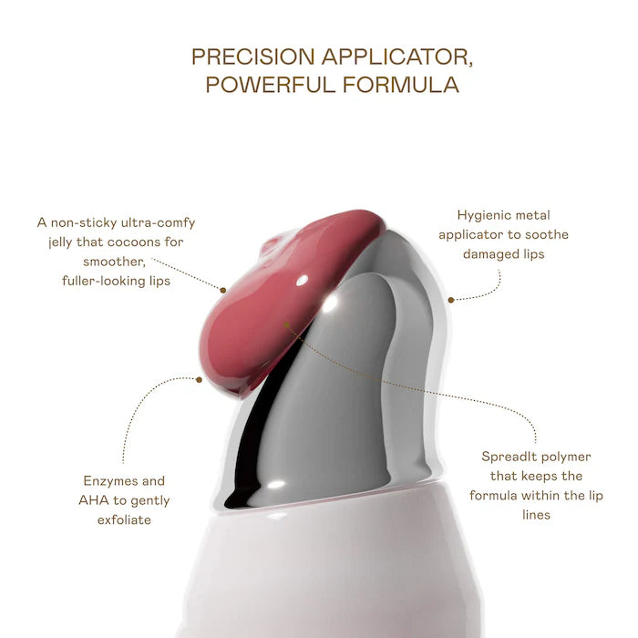 EADEM – Le Chouchou Exfoliating + Softening Peptide Lip Balm - Boba Bounce - Fig Sauce - milky rosy brown