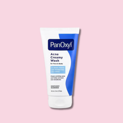 PanOxyl Acne Creamy Wash – 4% Benzoyl Peroxide
