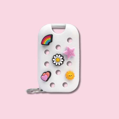 Crocs x Touchland Hand Sanitizer Case - Cosmic White | Limited Edition